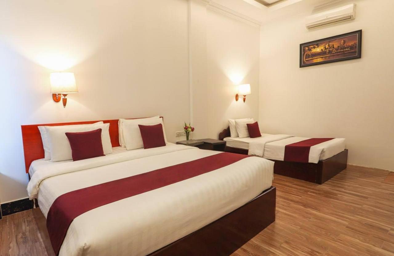 Hotel Lucky Garden Boutique Siem Reap Exterior foto